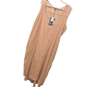 Nataya NWT Pink Crepe Scoop Neck Shift Dress